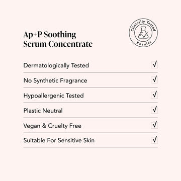 Soothing • Apricot + Palmarosa • Ap+P Serum Concentrate