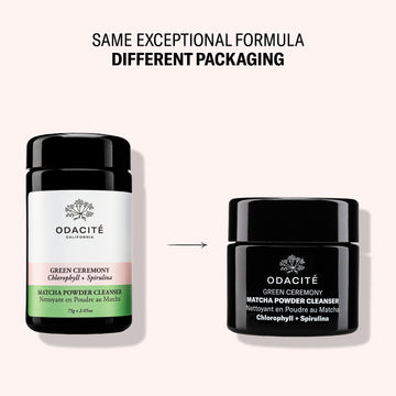 Green Ceremony Cleanser • Chlorophyll + Spirulina • Matcha Powder Cleanser