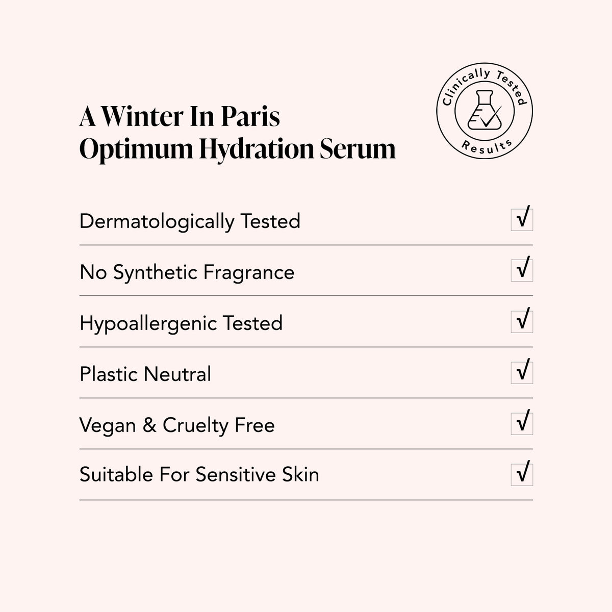 Hydration Serum for Dry Skin | A Winter in Paris | Odacité