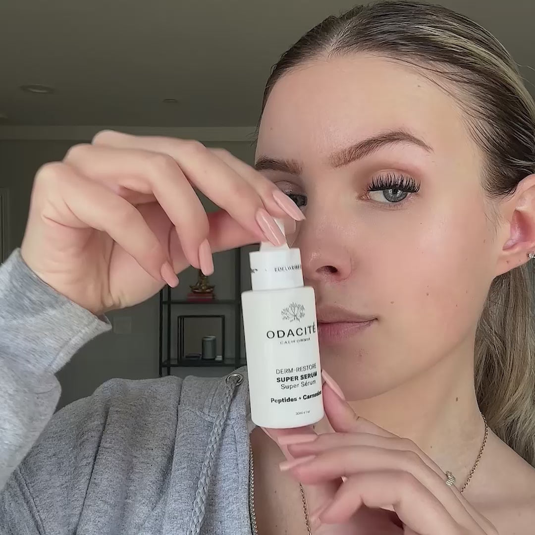 Derm-Restore Super Serum | Peptides + Carnosine | Odacité