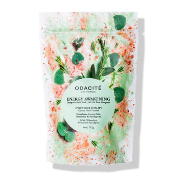 Energy Awakening • Himalayan Crystal Salt, Rosemary & Eucalyptus • Evergreen Bath Soak
