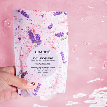 Soul Soothing • Himalayan Crystal Salt, & French Lavender Neroli + Patchouli • Relaxing Bath Soak