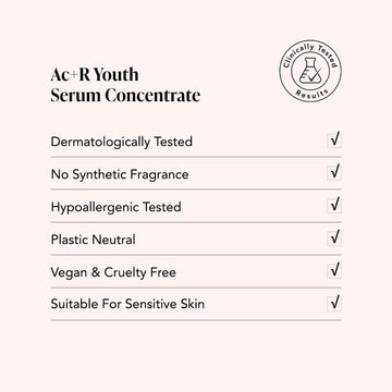Youth • Acai + Rose • Ac+R Serum Concentrate