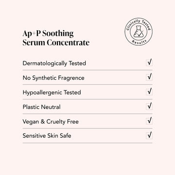 Soothing • Apricot + Palmarosa • Ap+P Serum Concentrate