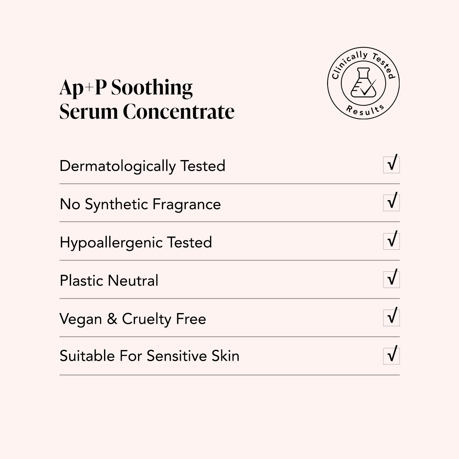p+P Serum Concentrate | Soothing Apricot + Palmarosa | Odacité