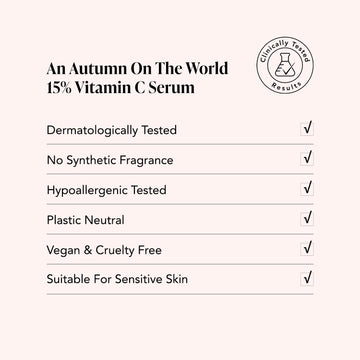 An Autumn On The World • 15% Vitamin C Serum