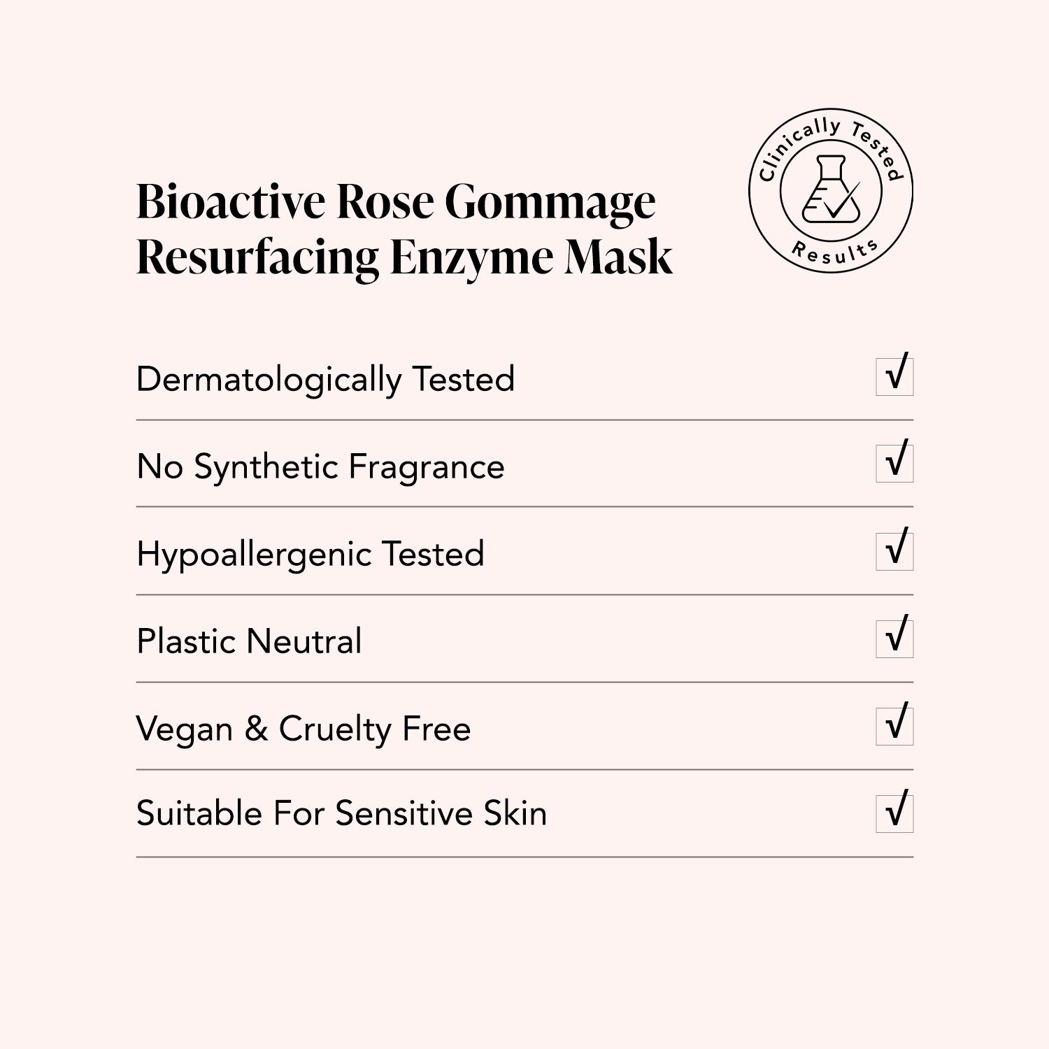 Resurfacing Enzyme Mask | Bioactive Rose Gommage | Odacité