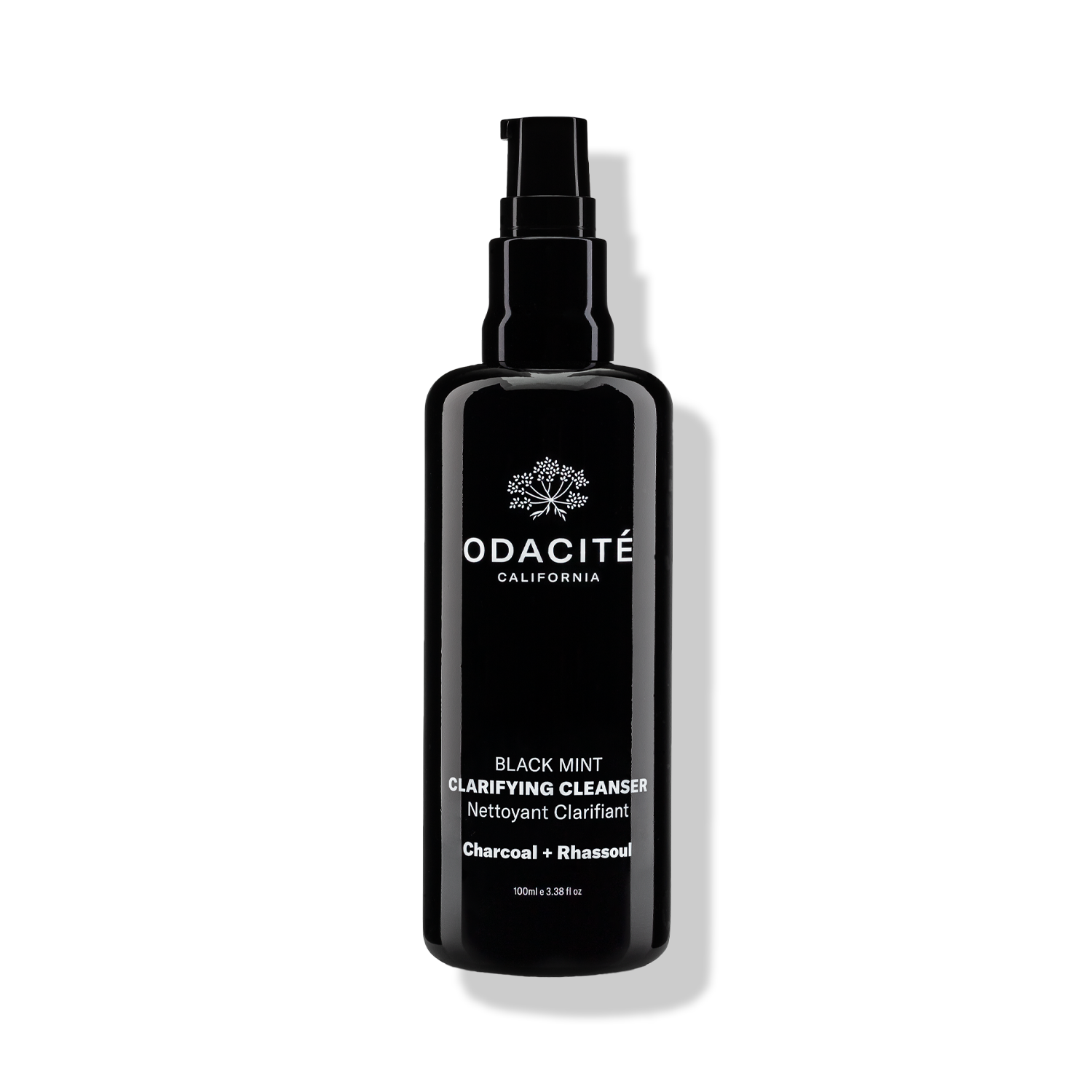 Black Mint • Charcoal + Rhassoul • Clarifying Cleanser – Odacité