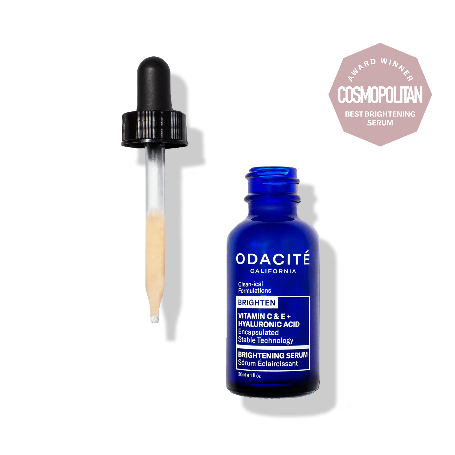 Brightening Serum • Vitamin C & E + Hyaluronic Acid – Odacité