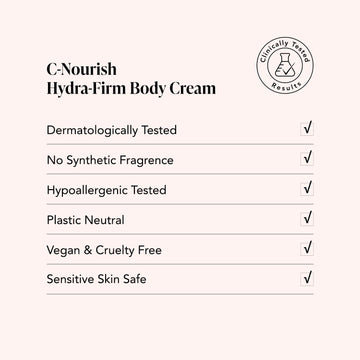C-Nourish • Hydra-Firm Body Cream • Vitamin C & E + Kakadu Plum
