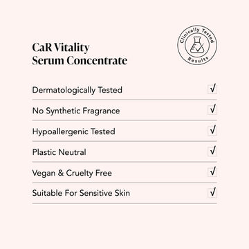 Vitalité • Carotte sauvage • Concentré de sérum CaR