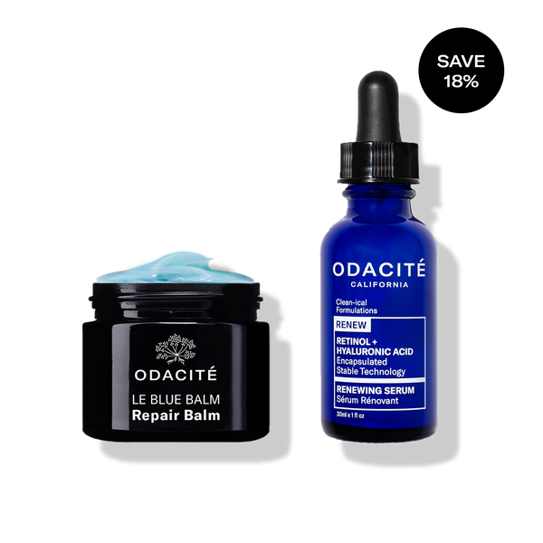 Odacité Clean-ical Repair Duo with a Save 18% label, shown on a plain white background.