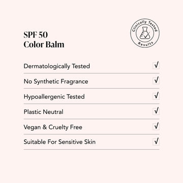 SPF 50 Color Balm