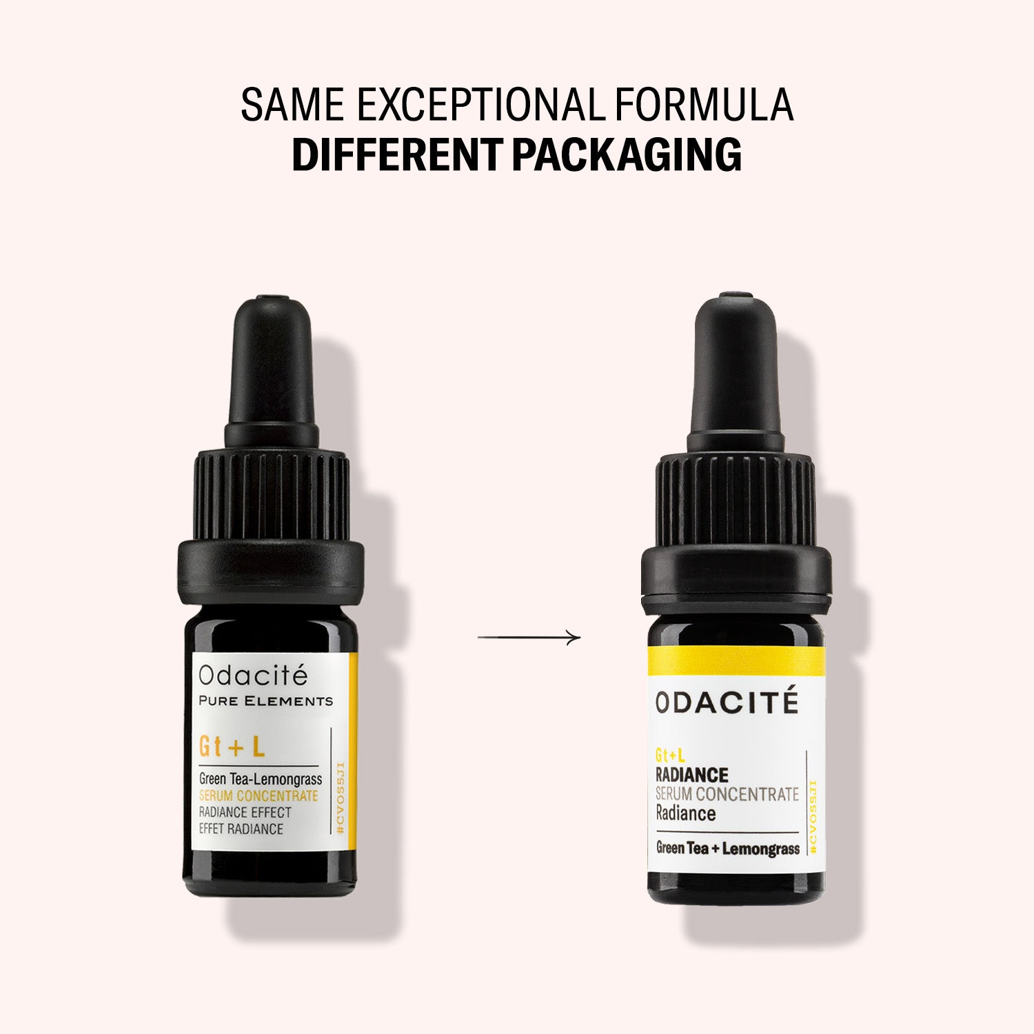 Gt+L Radiance Serum Concentrate | Green Tea + Lemongrass | Odacité
