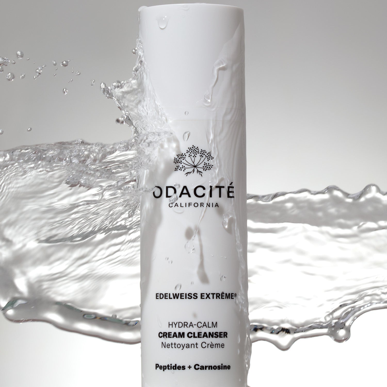 Edelweiss Hydra-Calm Cream Cleanser | Peptides + Carnosine | Odacité