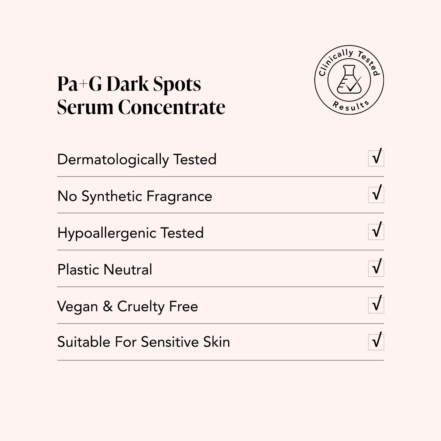 Pa+G Serum Concentrate | Dark Spots | Odacité