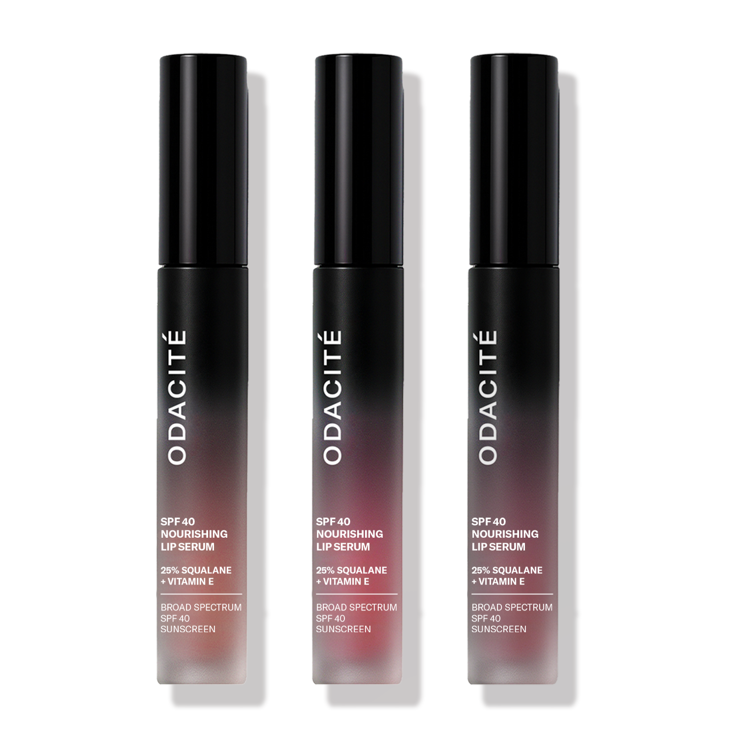ODACITÉ スキンケア　お得なセット SPF 40 Nourishing Lip Serum Trio | All 3 Shades | Odacité