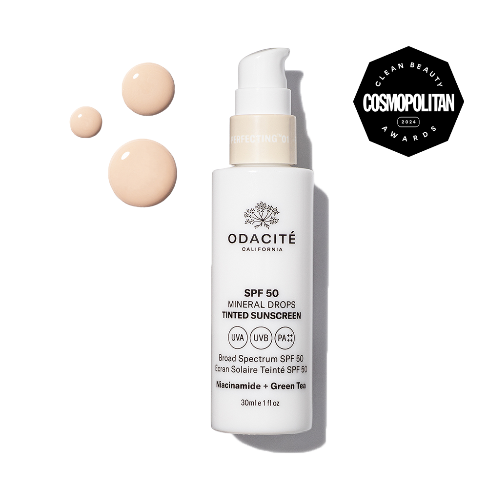 SPF 50 Tinted Mineral Drops • Flex-Perfecting® Sunscreen • Niacinamide ...