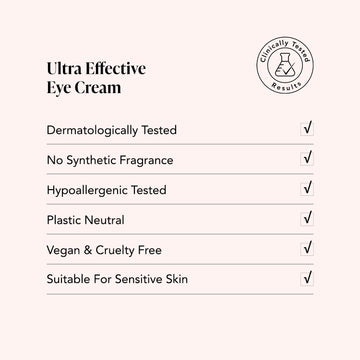Ultra Effective • Eye Cream • Algae + Hyaluronic Acid