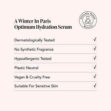 Hydratation optimale • Un hiver à Paris