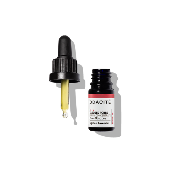 Odacite Jo+L Clogged Pores Serum Concentrate with jojoba and lavender helps clear congested pores.